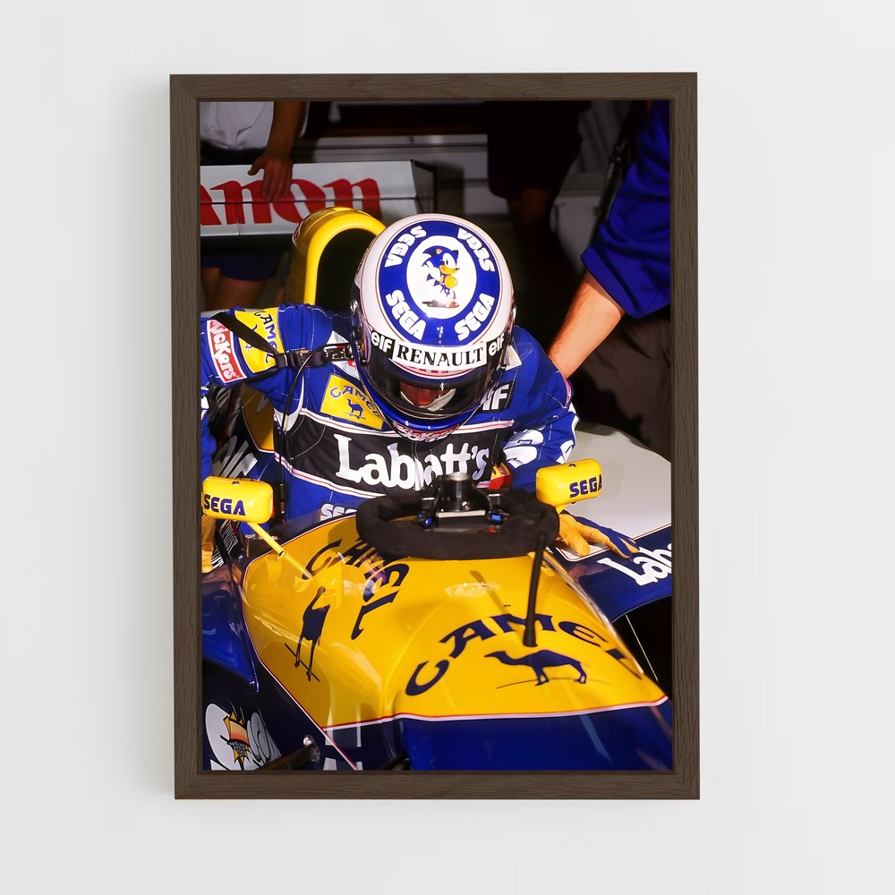 Poster Williams de Vitesse – affiche Voitures de Formule 1 (vue 5)